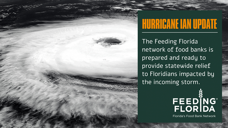 Press Release: Feeding Florida Network Prepares Hunger Relief Efforts as Hurricane Ian Makes Landfall