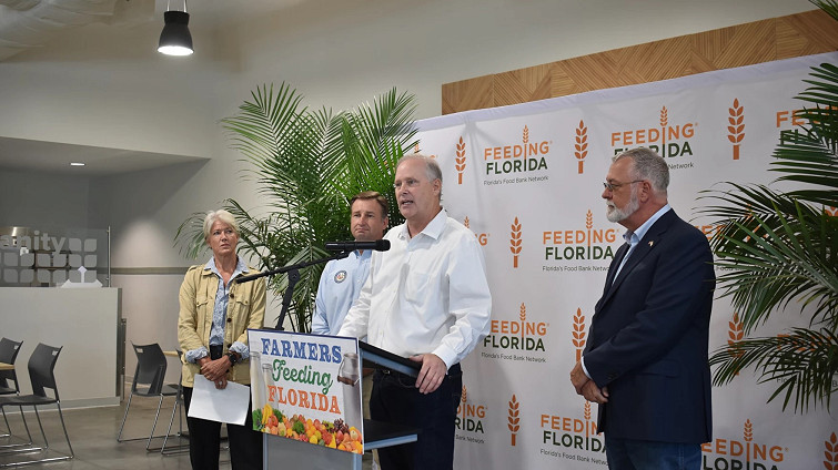 wuwf: Florida boosts funding for farm-to-food bank partnership