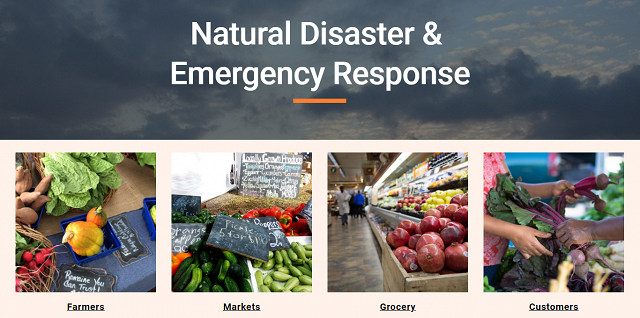 Disaster resources for snap ebt customers farmers markets hurricane